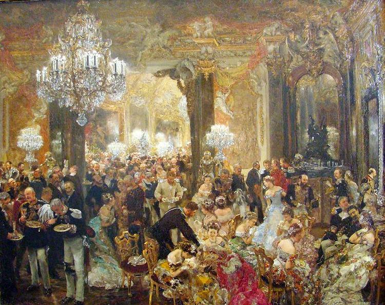 Adolph von Menzel painted Sweden oil painting art